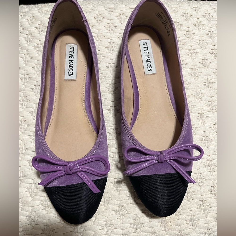 Steve Madden Purple Ellison Flats